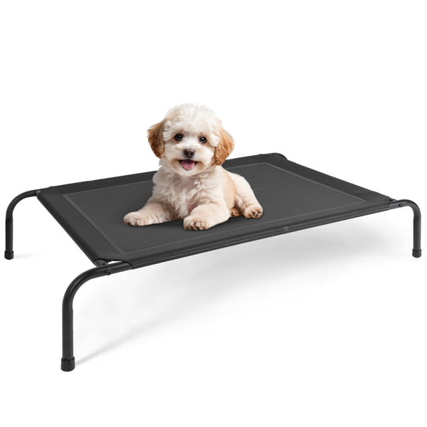 Simple Deluxe Cooling Elevated Dog Bed, Raised Portable Dog Cots Beds - Like New