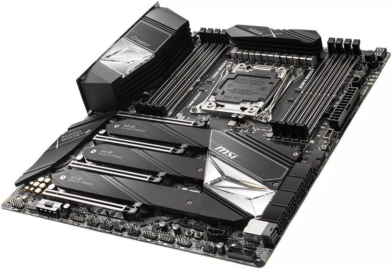 MSI CREATOR X299 MOTHERBOARD INTEL X299 CHIPSET SOCKET R4 LGA-2066 - BLACK - Like New
