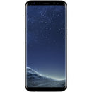 For Parts: SAMSUNG GALAXY S8 64GB VERIZON LOCK SM-G950U -BLACK CRACKED SCREEN/LCD