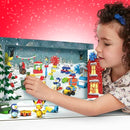 MEGA Pokémon Building Toys Set Holiday Calendar 202 Pieces 2 Poseable Characters - Brand New