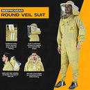 BeeProGear 3-Layer Ventilated Mesh Beekeeping Suit for Men & Women -B09HDJ27CF - Brand New