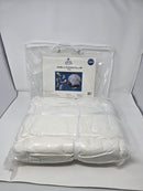 DAN RIVER FEATHER DOWN PILLOW PAIRS - WHITE - Like New