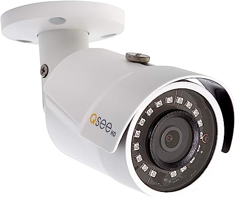 Q-See Home Security Camera 1080P IP HD Night Vision QCN8082B - White Like New