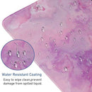 HSMIENK LARGE EXTENDED GAMING MOUSE PAD STITCHED (31.5X15.7IN) - MARBLE PURPLE - Like New