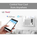 LG 23,000 BTU / 12,000 BTU SMART WI-FI ENABLED WINDOW AC (COOL / HEAT) - WHITE - Brand New