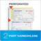 ADAMS MONEY AND RENT RECEIPT BOOK, 2-PART CARBONLESS, 5-1/4 X 11, SC1152 - WHITE - Brand New