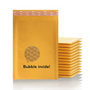 Yens Kraft Bubble Mailers 4x8 500 Pack Usable Space 4x7 KF