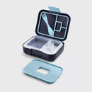 CAT & JACK DELUXE BENTO BOX 4PC - CAT & JACK - NAVY BLUE - Like New