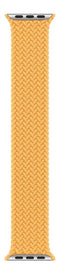 APPLE WATCH BRAIDED SOLO LOOP 45MM SIZE 4 - MAIZE - Brand New