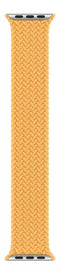 APPLE WATCH BRAIDED SOLO LOOP 45MM - SIZE 11 - MAIZE - Like New