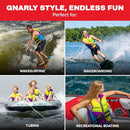 Airhead Adult/Youth Gnar Kwik-Dry Neolite Life Jacket, US Coast Guard Approved - Brand New