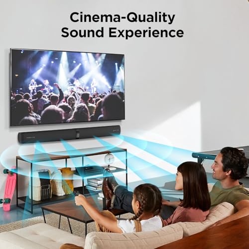 ASSISTRUST SOUND BAR 90W Sound Bar Smart TV Bluetooth Soundbar KY-2023 - Black - Like New