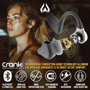 WILDHORN CRANK BONE CONDUCTION HEADPHONES BLUETOOTH 5.4 IPX7 WATERPROOF - Like New