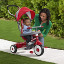 RADIO FLYER 4-IN-1 STROLL 'N TRIKE [NON-EZ FOLD VERSION] - RED/BLACK - Like New