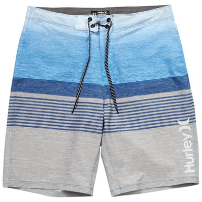 HURLEY YOUNG MENS HURLEY EPIC OMBRE BOARD SHORTS - SIZE: MEN L - EIFEL BLUE - Brand New