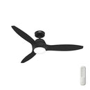 HUNTER SKYWAY LED 52" CEILING FAN CC51672 - BLACK - Like New