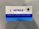 GENERIC PRO POWDER FREE, NITRILE, LATEX FREE GLOVES ( 100 COUNT), SIZE L - BLACK - Brand New