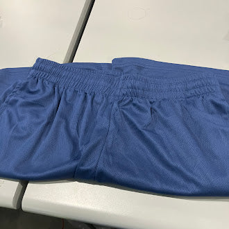 JUMP START MEN'S BASIC BREATHABLE ATHLETIC SHORTS - SIZE: MEN L - NAVY - Brand New