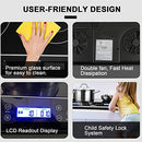 DUXTOP LCD PORTABLE DOUBLE INDUCTION COOKTOP 1800W DIGITAL ELECTRIC COUNTERTOP - Brand New