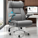 BESTGLORY OFFICE CHAIR 5D FLIP ARM ERGONOMIC LUMBAR SUPPORT 500LBS - GRAY - Like New