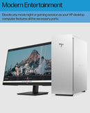 For Parts: HP Envy PC i5-12400 16GB 512GB SSD TE02-0020 - White - PHYSICAL DAMAGED (NO GPU)