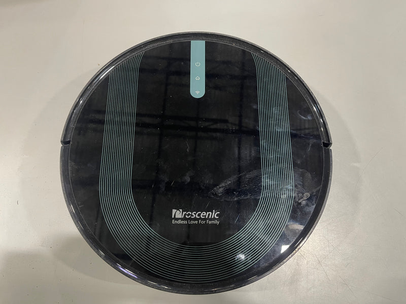 PROSCENIC WI-FI CONNECTED ROBOT VACUUM CLEANER 3-IN-1 - BLACK - Scratch & Dent
