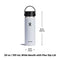 HYDRO FLASK 20 OZ WIDE FLEX SIP LID INDIGO - WHITE - Brand New