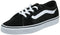 VN0A3IUNOLQ1 VANS WARD LOW-TOP - SIZE: WOMEN 8.5 - (CANVAS) BURGUNDY - Like New