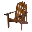SHINE COMPANY MARINA ADIRONDACK CHAIR BACK & SEAT PRE-ASSEMBLED OAK - OAK - Like New