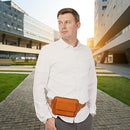 LE DONNE JOURNEY WAIST BAG - CAFE - Like New