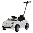 BEST RIDE ON CARS BABY TODDLER PUSH CAR STROLLER, 40 POUND CAPACITY - WHITE - Brand New