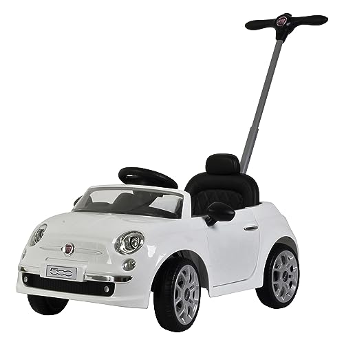 BEST RIDE ON CARS BABY TODDLER PUSH CAR STROLLER, 40 POUND CAPACITY - WHITE - Brand New