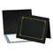 UNIVERSAL 8 IN. X 10 IN. A4 CERTIFICATE/DOCUMENT COVER (6/PACK) UNV76895 - BLACK - Brand New