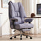 EXCEBET BIG AND TALL OFFICE CHAIR 400LBS WIDE SEAT LEATHER HIGH BACK EXEC CHAIR - Like New