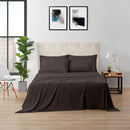 KATHY IRELAND BAMBOO COOLING 6 PIECE SHEET SET WITH DEEP POCKETS - FULL - BROWN - Brand New