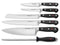 Wusthof Classic 6-Piece Kitchen Knife Set WU9751 - BLACK Like New