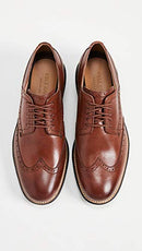 Cole Haan Men's Original Grand Shortwing Oxford Woodbury/Java Size 8.5 - Like New