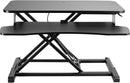 VIVO 32" Desk Converter, K Series, Height Adjustable Sit to Stand Riser - BLACK - Like New