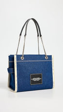 MARC JACOBS WOMEN'S THE MEDIUM TOTE-BAG-2F4HTT018H05-DARK WASH - Brand New