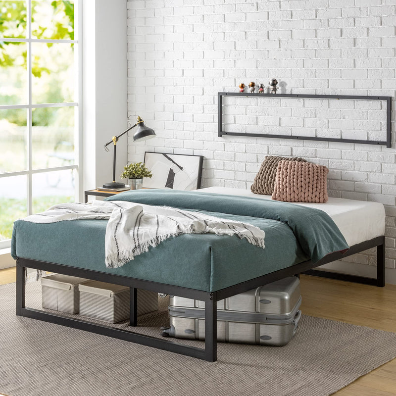 ZINUS ABEL METAL PLATFORM BED FRAME MATTRESS FOUNDATION KING - Scratch & Dent