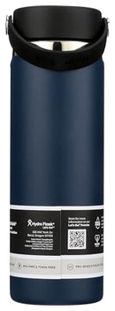 HYDRO FLASK 20 OZ WIDE FLEX CAP INDIGO - INDIGO - Brand New