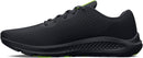 3024878 Under Armour Men's Charged Pursuit 3 Running Shoe Black/Lime Surge 7.5 - Like New