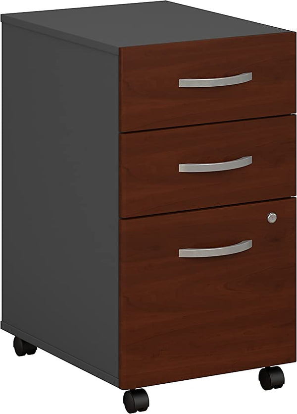 Bush Business Furniture Series C 3 Drawer Cabinet WC24453SU Hansen Cherry - Like New