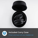 PHONICGRID SE7 HYBRID ACTIVE NOISE CANCELLING OVER EAR HEADPHONES - BLACK - Brand New