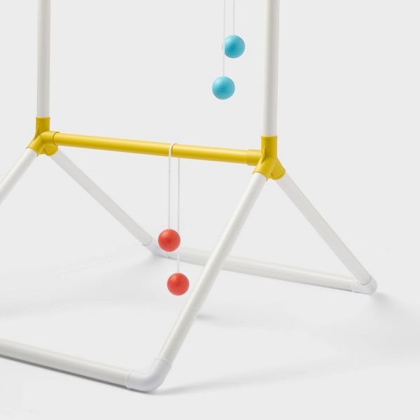 EMBARK PLASTIC LADDERBALL - OUTDOOR LAWN TOSS GAME, AGES 6+, 9 PIECE SET - Like New