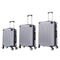 BRONCO POLO LUGGAGE MALETAS BAG SUITCASE 3 PCS - SILVER Like New