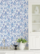 NuWallpaper NUS4034 Danson Peel & Stick Wallpaper - Coral - Brand New