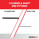Qty (2) StrongArm 4218 Fits Cherokee 1995 1996 Rear Liftgate Supports - Brand New