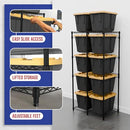 SAFERACKS BIN STORAGE RACK FOR 12 GALLON STORAGE TOTES BINS NOT INCLUDED - Like New