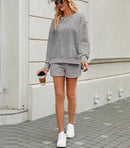 FKEEP Women 2 Piece Outfits Sweatsuit Oversized Sweatshirt Fall Clothes - Brand New